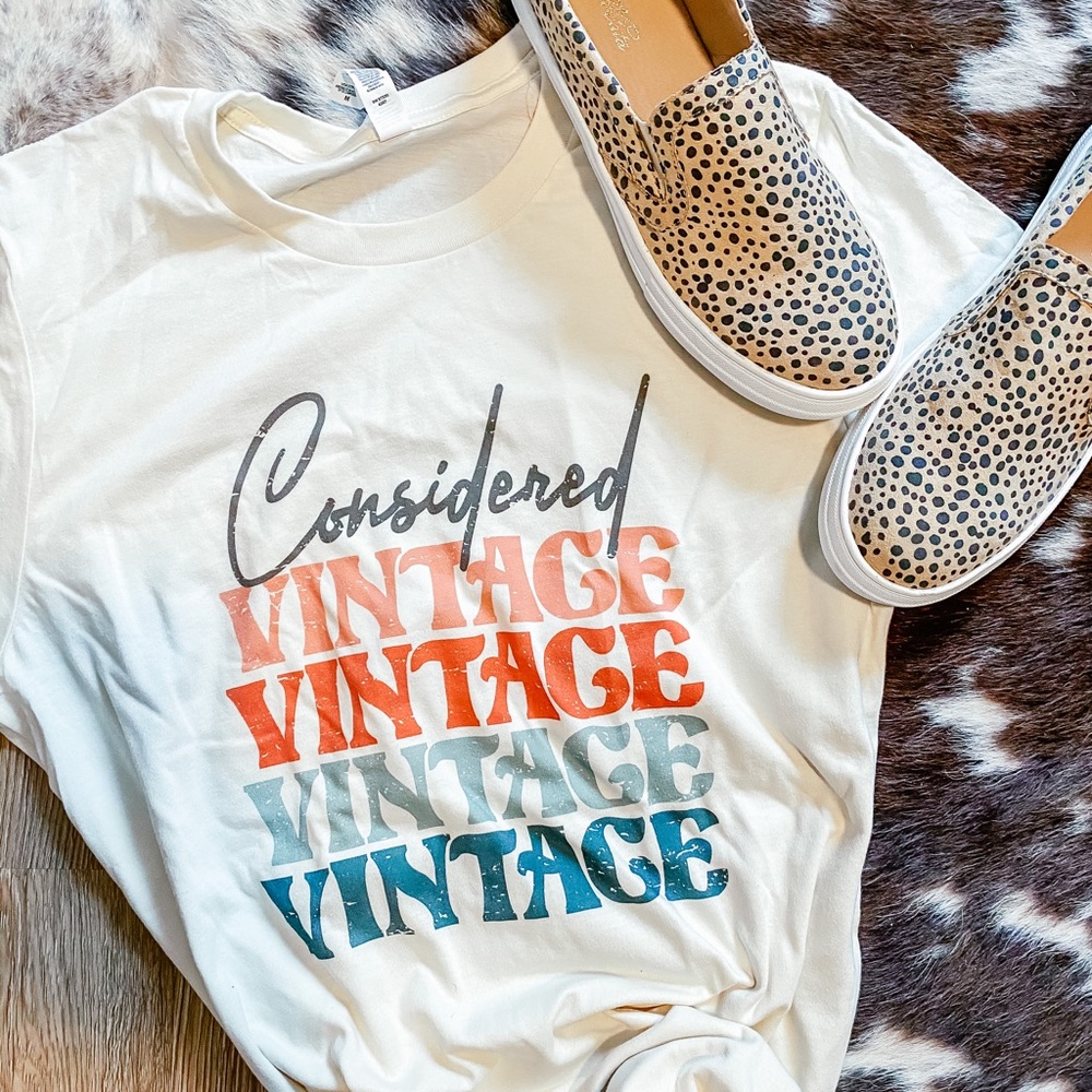 Considered Vintage Tee